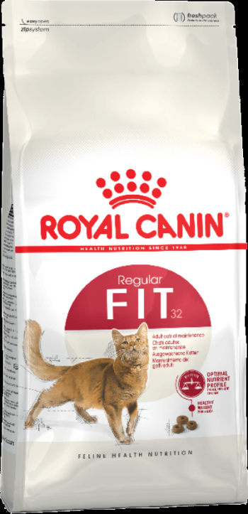 Сухой корм для умеренно активных кошек, имеющих доступ на улицу Royal Canin (Роял Канин) Fit 2кг