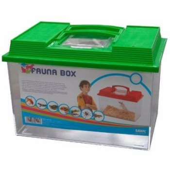 Террариум (Savic) Aqua Smile FaunaBox переносной с ручкой 3л 20*14*14см 