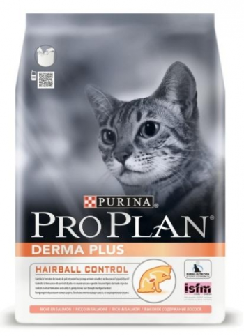 Сухой корм для кошек c чувствительной кожей  ProPlan (Проплан) Derma Лосось 400гр