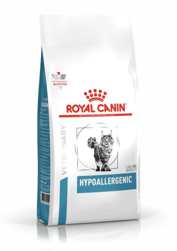 Сухой корм для кошек при пищевой аллергии, пищевой непереносимости Royal Canin (Роял Канин) Hypoallergenic 350гр