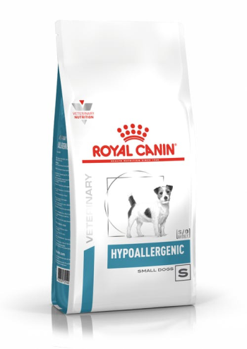 Сухой корм для собак мелких пород Royal Canin (Роял Канин) Hypoallergenic Small Dog при пищевой аллергии и пищевой непереносимости 1кг