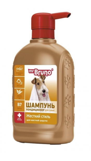 Шампунь для собак Mr. Bruno №3 Жесткий стиль 350мл